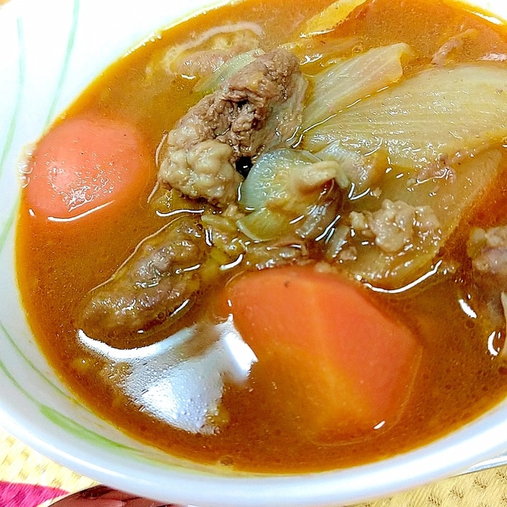 簡単♪(^^)コンソメ顆粒deビーフシチュー♪